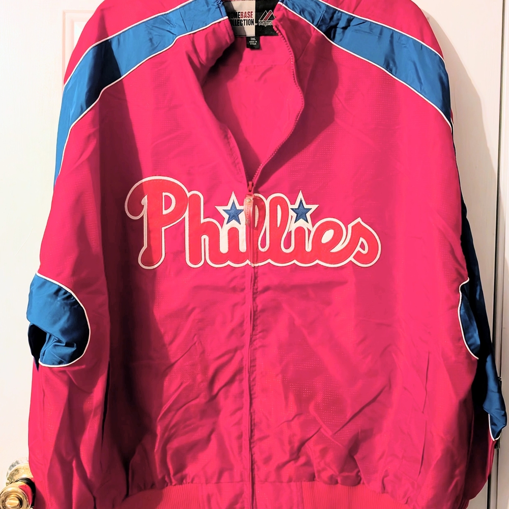 Majestic Red and Blue HomeBase Jacket